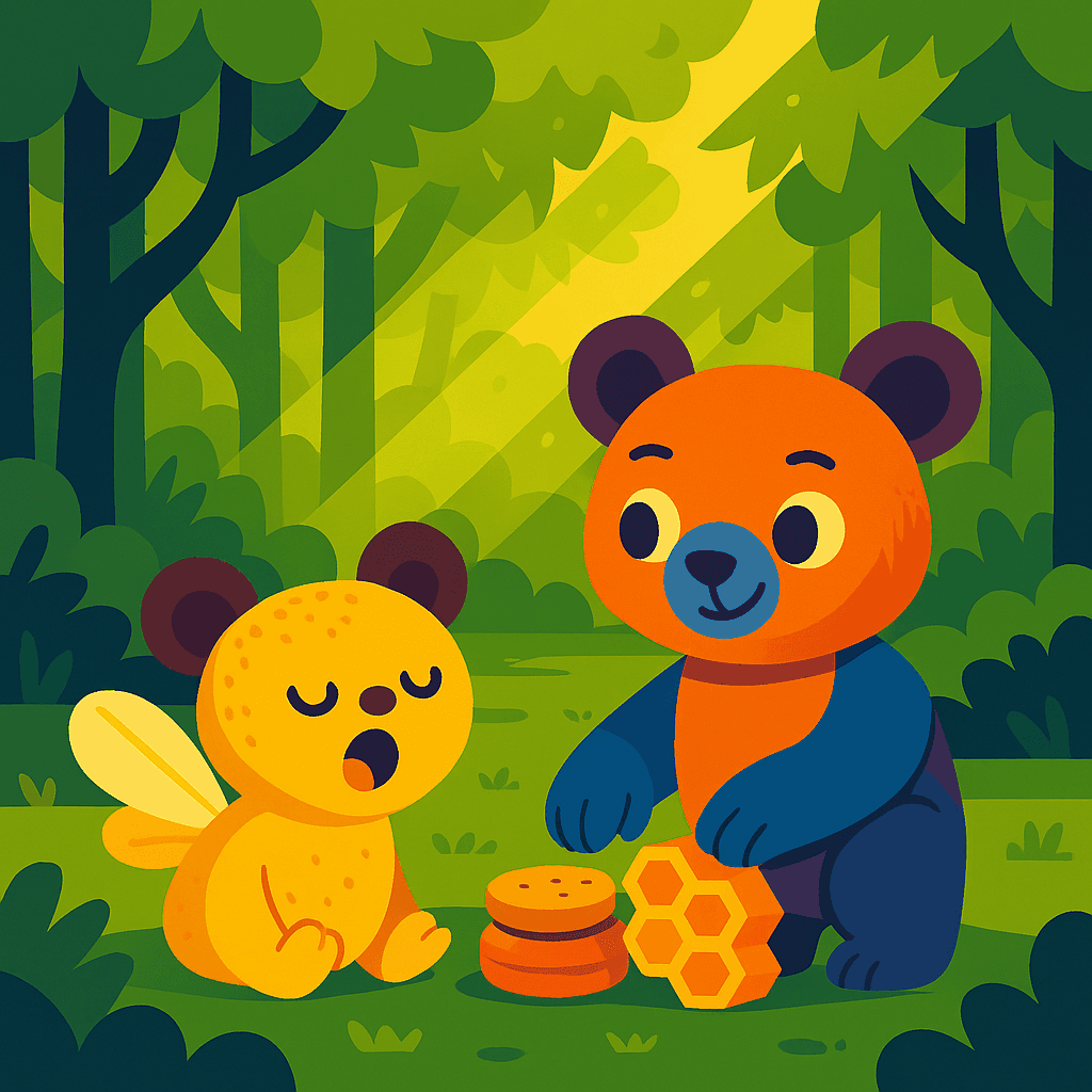 Sunlight filtered through the canopy in shifting mosaics, dappling Pally’s wings as they stretched and yawned.