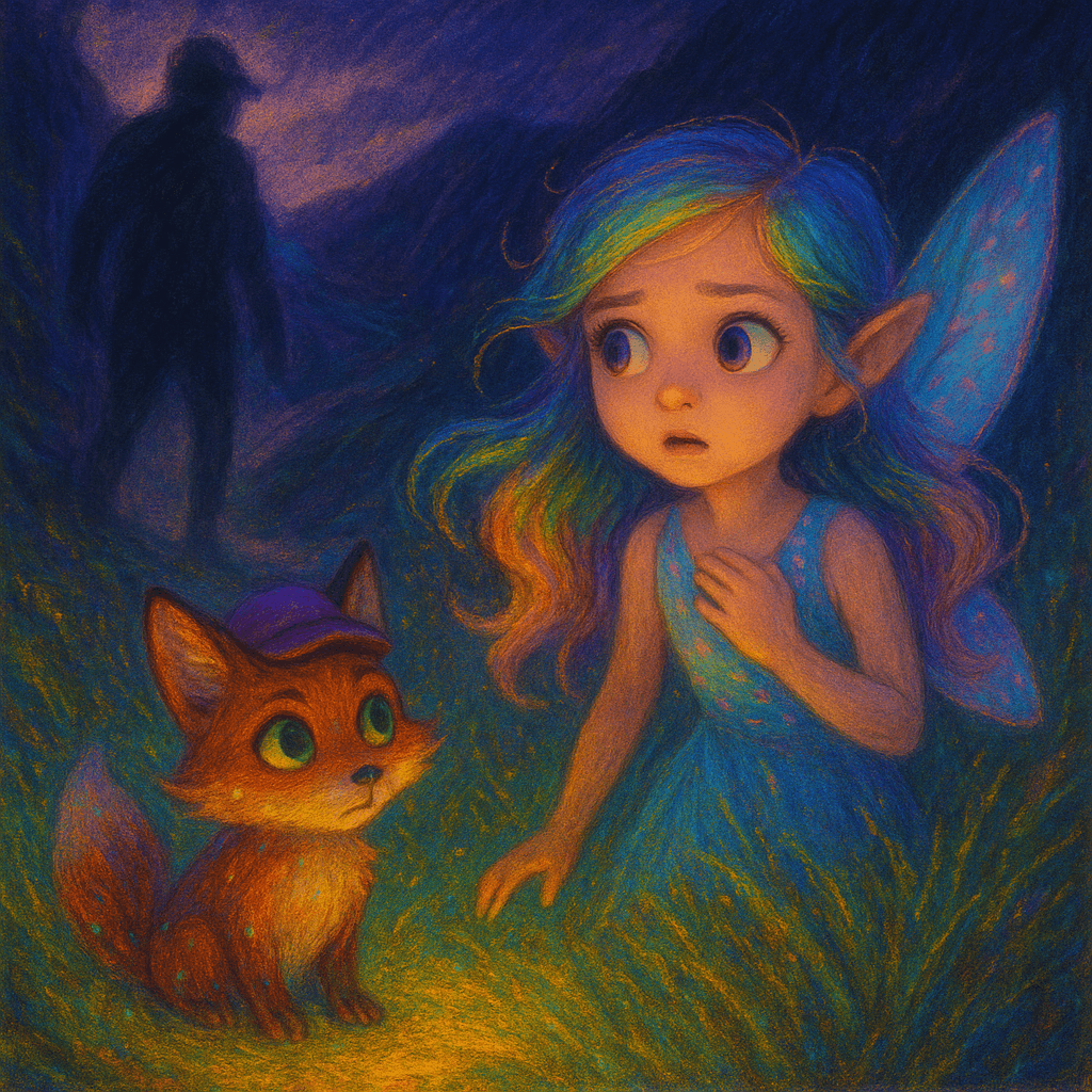 A shadow flickered across the path—a shape neither could quite see, but both could feel.