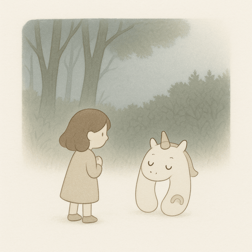 She glanced at the tangled wall of trees just beyond the garden. Shadows pooled beneath ancient roots, and the wind carried secrets.