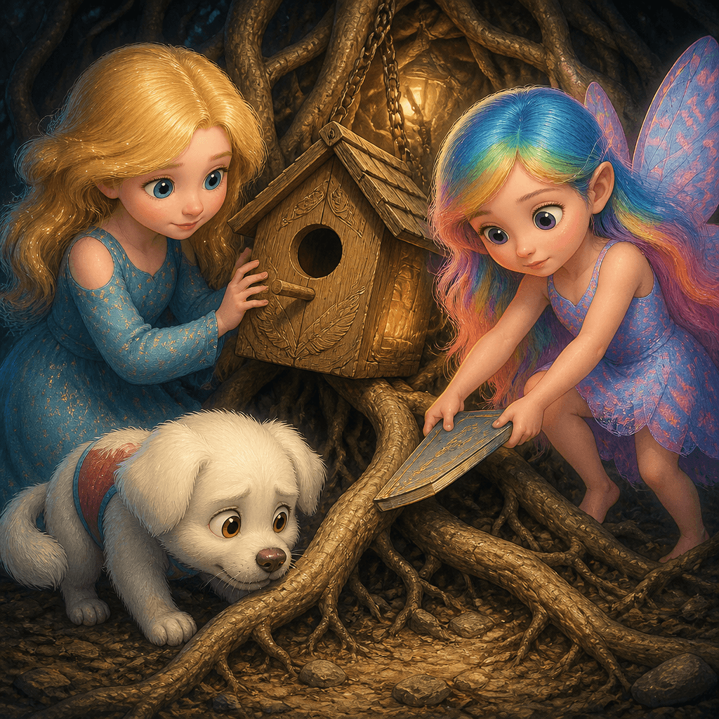 They worked together. Elsa steadied the wooden box with both hands while Mila lifted a root with the flat of her notebook cover, careful not to crack anything. Miran searched for a place where the root could flex without snapping.