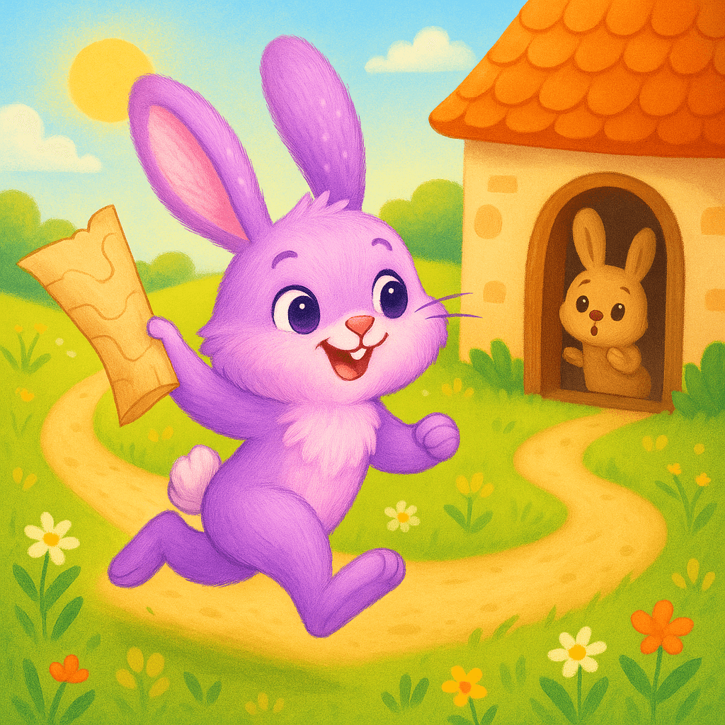 Lila waved the map above her head as she raced across the Meadow to Jamie’s cottage, showing her the intriguing markings.