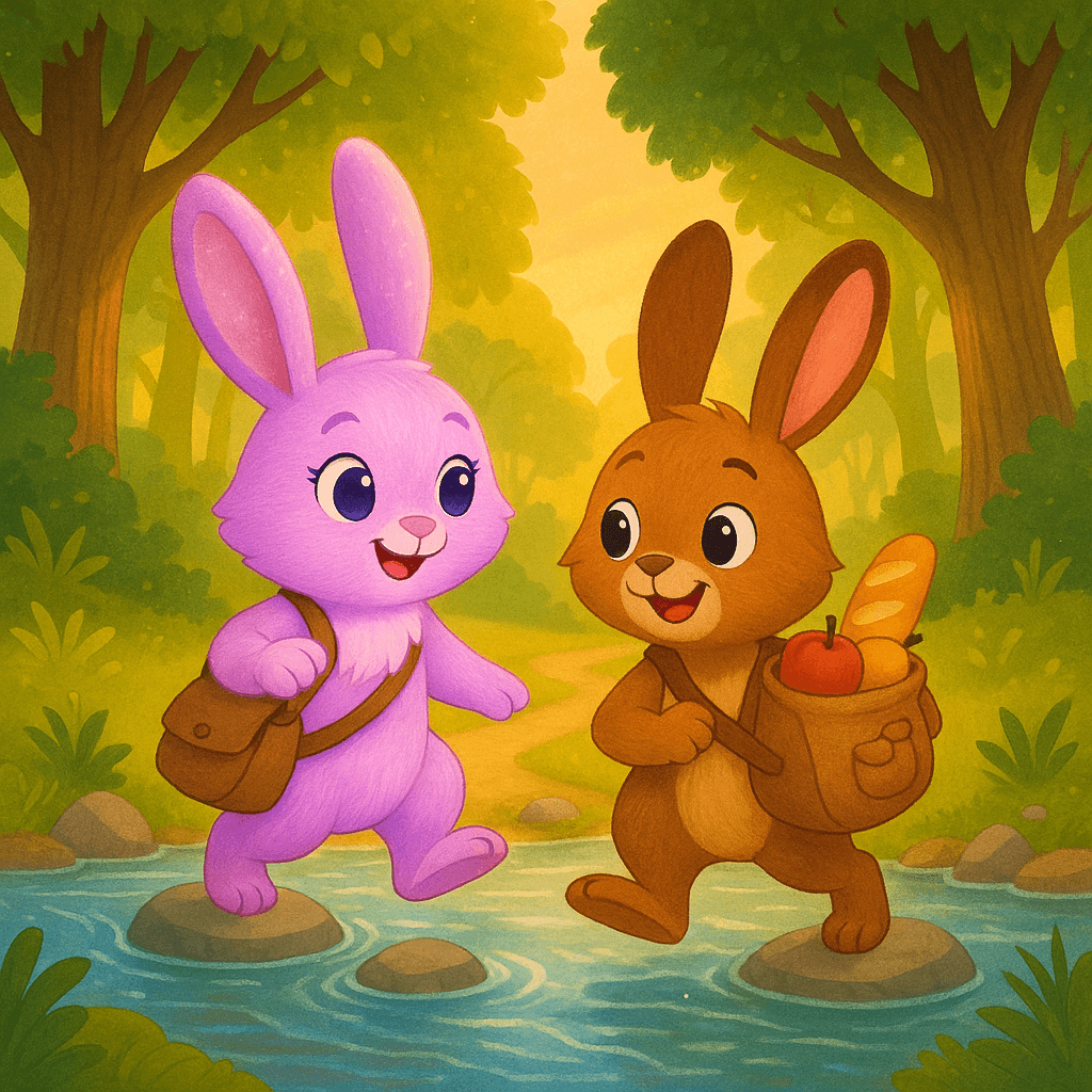 When the first rays of dawn spilled over the Meadow, Lila and Jamie set off, following the map’s winding trail, hearts pounding with excitement and anticipation.