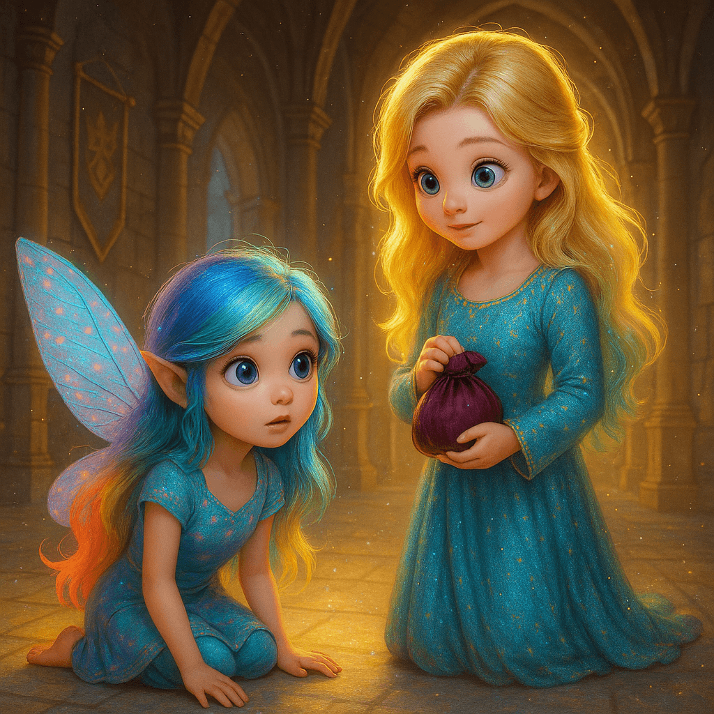 The castle halls felt emptier than usual that morning. Mila stood in the grand vestibule, her brow furrowed. Elsa stepped in beside her, clutching the velvet pouch they’d found discarded on the cold stone floor. It was empty.