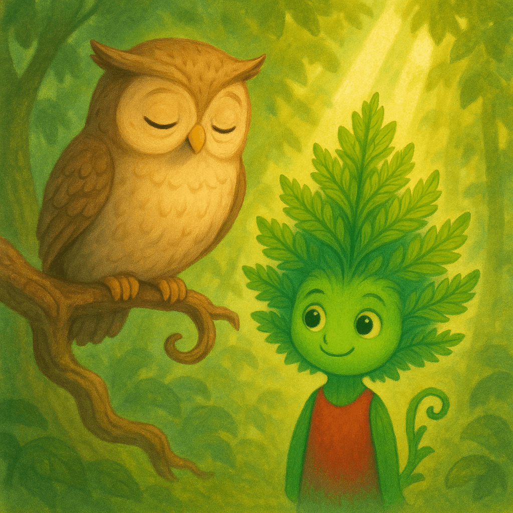 Wise Old Owl warning Carry about the mysterious music and its secrets.