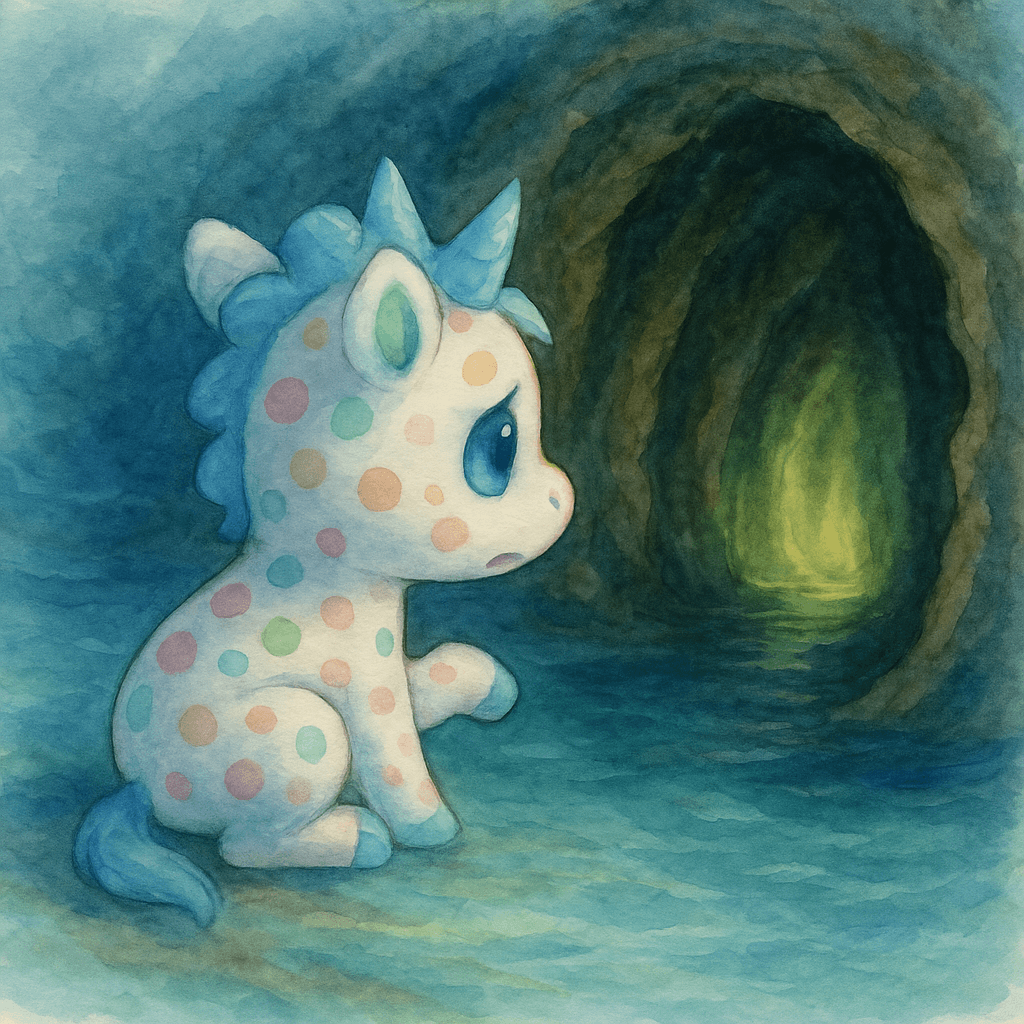 Lumina took one more breath and swam towards the glowing heart of the cave, wondering what secrets awaited beyond the shadows.