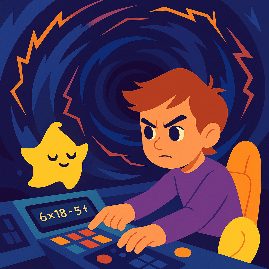Max took a shaky breath, nodded, and let Luma guide his hands. Together, they input calculations, weaving the ship’s path through the tumultuous energy.
