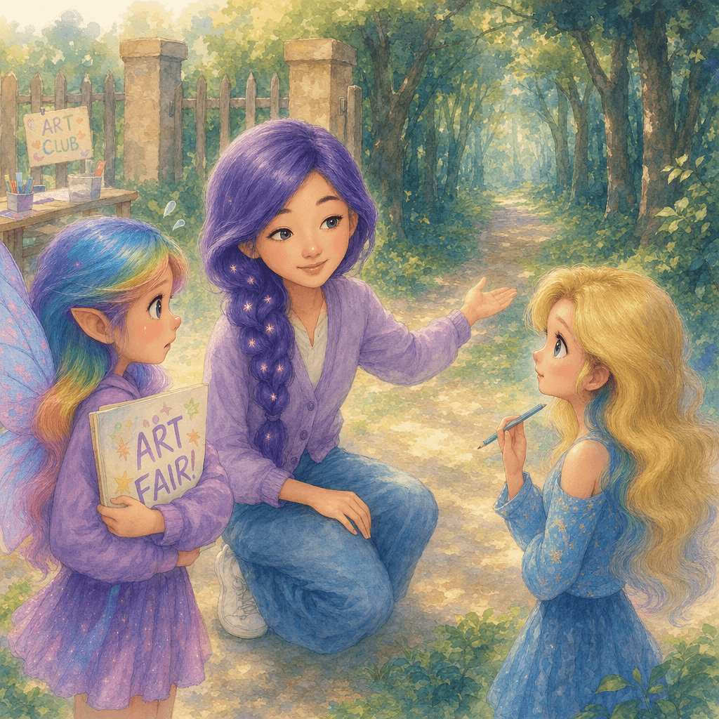 “After school… there’s a whispering path in the Forest… No rushing. Just listening.”