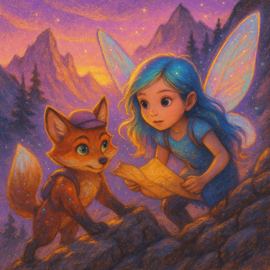 Pale dawn spilled over the mountain’s crest as Mila and Liora crept higher, hearts thudding with every soft crunch of pine needles.