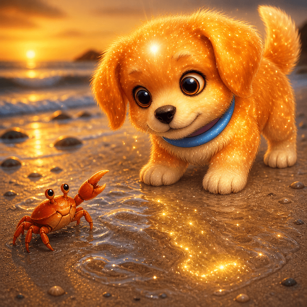 “Your… spot,” the crab seemed to say without words, “is doing something strange.”