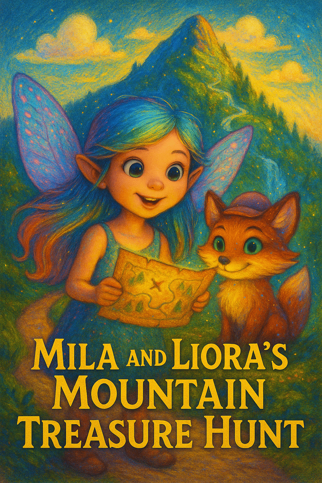 Mila and Liora's Mountain Treasure Hunt